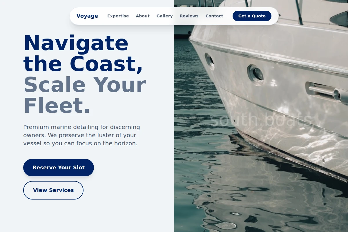 Voyage Boat Cleaning