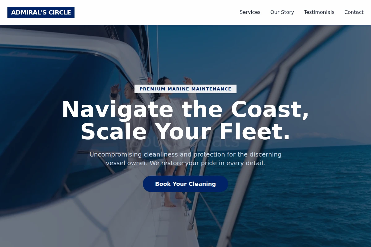 Cleat Boat Cleaning