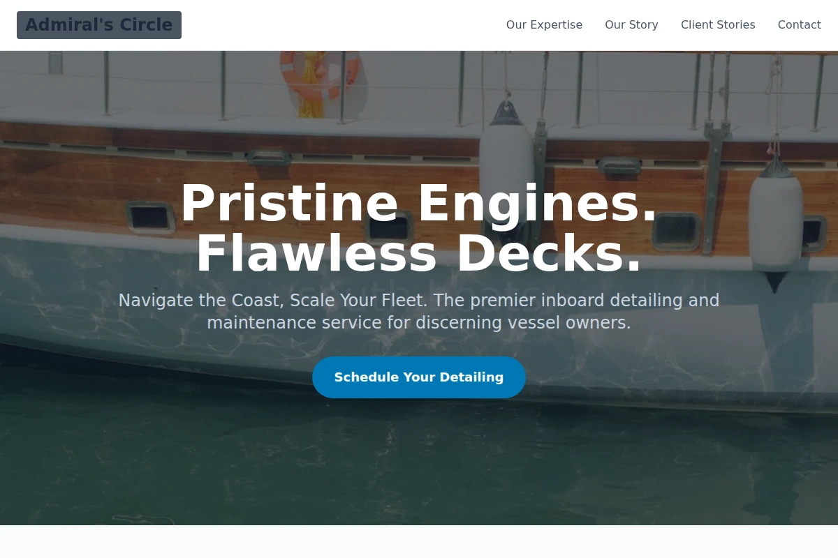 Inboard Boat Cleaning