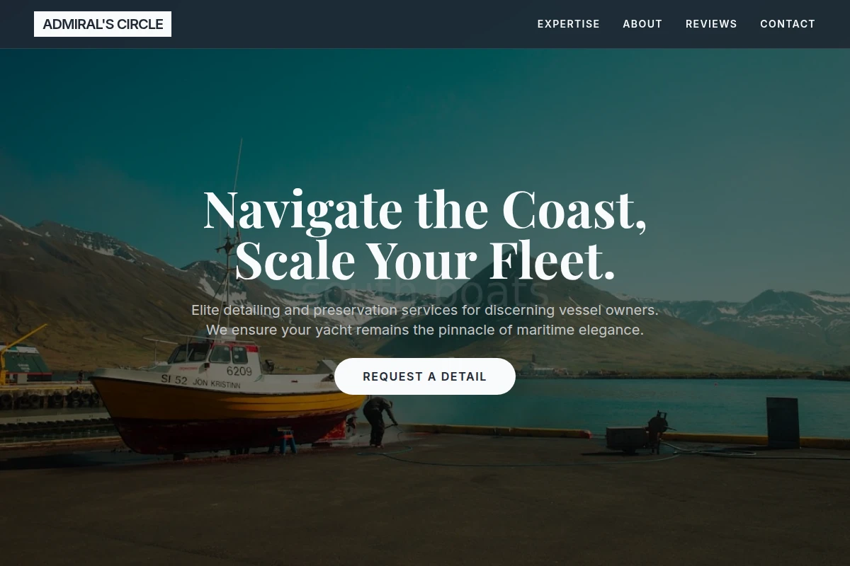 Admiral Boat Cleaning
