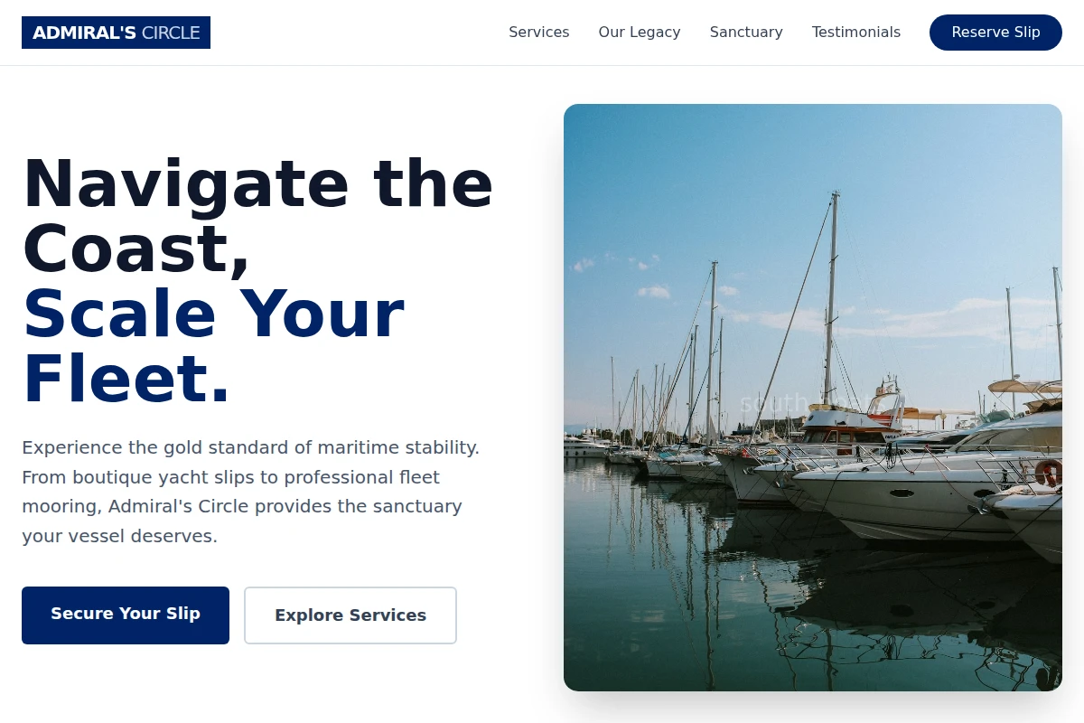 Mooring Marina