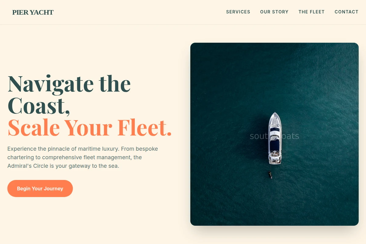 Pier Yacht
